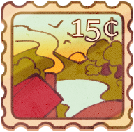 Riverside Stamp