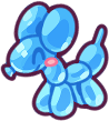 Blue Balloon Dog